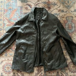 jlc newyork leather jacket